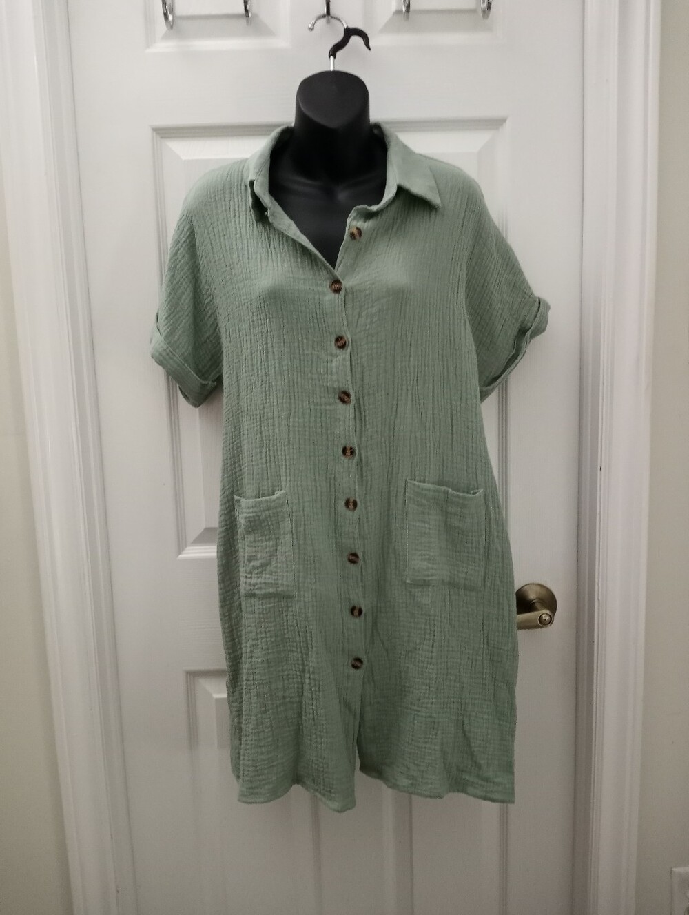 Oversized Button Down Dress